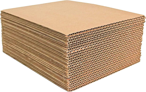 50 6x9 Cardboard Corrugated Pads Inserts Filler Sheet 6 x 9